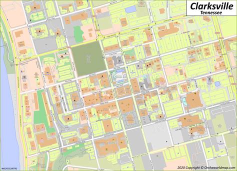 Clarksville Map | Tennessee, U.S. | Discover Clarksville with Detailed Maps