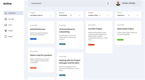 Image result for Web Project Management UI