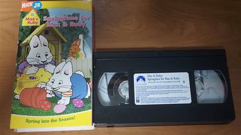 Image result for Max and Ruby Springtime for Max and Ruby VHS