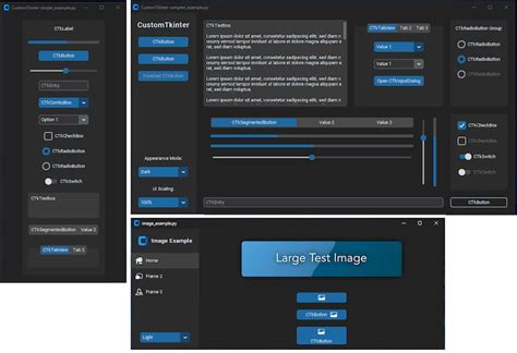 Image result for Python Tkinter Modern GUI