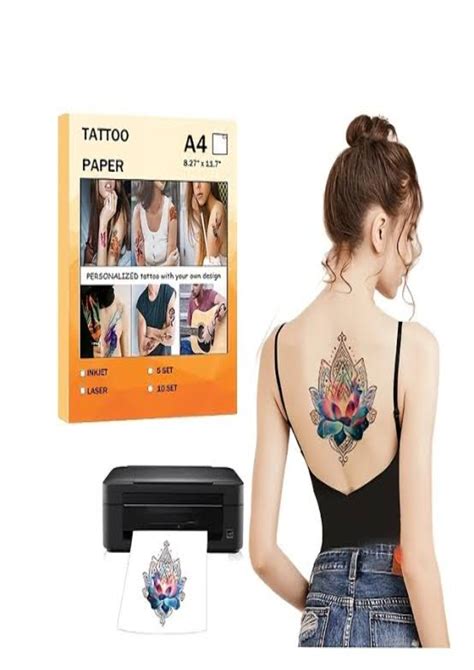 How to Print On Tattoo Paper 的图像结果