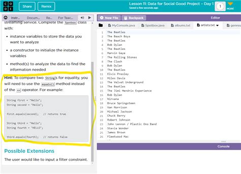 How to Do Lesson 13 On Code.org 的图像结果