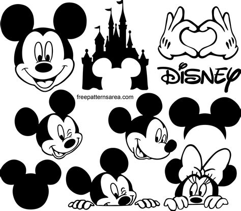 Mickey Mouse Head SVG dxf Mickey Mouse Head Disney Trip svg Mickey ...