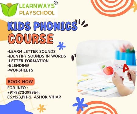 Learn Ways Play School-Kids Phonics Course in Ashok Vihar