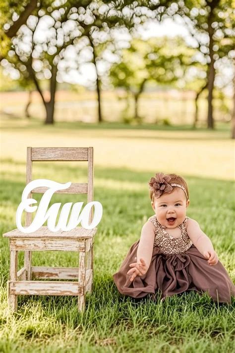 Buy Two Sign WPC Baby Milestone Second Birthday Decor On Cliths
