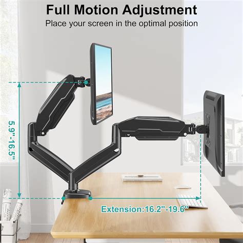 MOUNTPRO MOUNT PRO Single Monitor Desk Mount - Articulating India | Ubuy