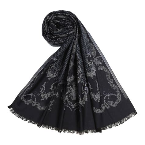 Buy Penelope Woven Design Woolen Shawl Online | Shingora