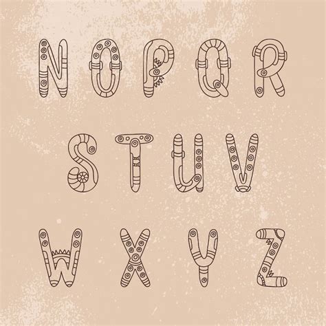 Line art drawing alphabet Images - Free Download on Freepik