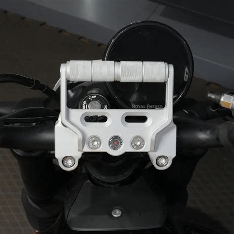 Royal Enfield Guerrilla 450 Handle Bar Riser With Mobile Mount Combo ...