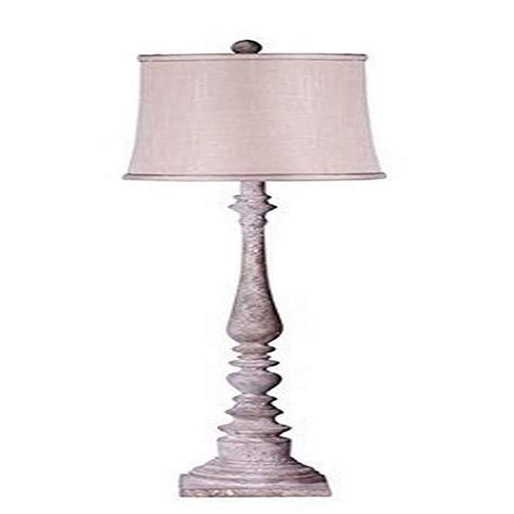 AHS Lighting L1970CN-U1 Merriweather Concrete Buffet Lamp, Tan Shade ...