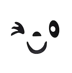 Nema 3D Dependable Smile Design Car Side Mirror Sticker - Pack of 2 ...