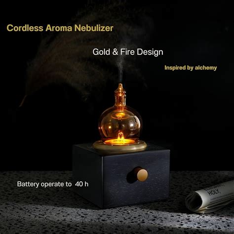 USMLMOOT Cordless Aroma Oil Nebulizer - Waterless Diffuser India | Ubuy