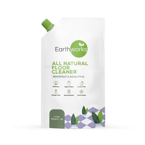 All Natural Floor Cleaner - 1 Liter Pouch | Earthworks