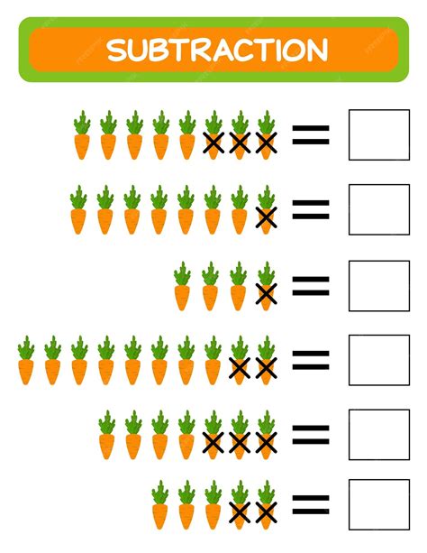 Image result for Subtraction Maths Examples