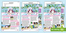 Label the Axolotl Differentiated Cut and Paste Worksheet for K-2nd Grade