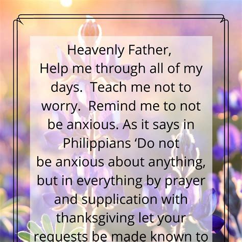 Prayers for Fear, Anxiety and Depression — Positively Jane