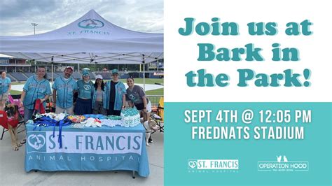 Bark in the Park presented by St. Francis Animal Hospital ...