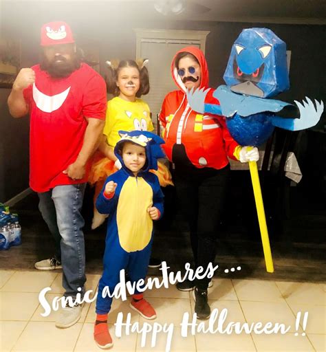 Sonic adventures family theme | Family themed halloween costumes ...