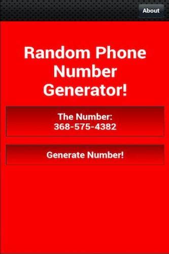 Random Phone Number Generator 的图像结果