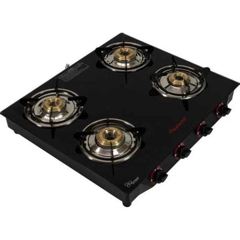 Butterfly Rapid Manual Glass Gas Stove (4 Burners) Price in India ...