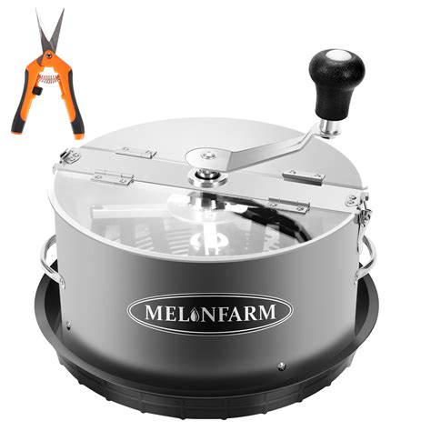 Buy MELONFARM 12 inch Bud Leaf Trimmer, Manual Reaper Hydroponic Dry ...