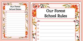 What Is Forest School? Display Poster