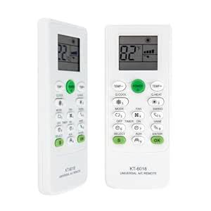 Universal AC Remote Control - 6000 in 1 LCD A/C Conditioning Controller ...
