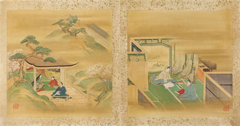 Tosa Mitsusada (1738-1806) | Genji in the Twelve Months (Genji ...