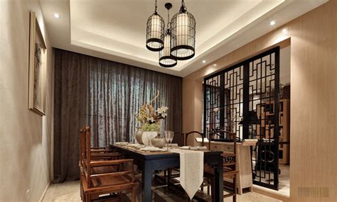 中式风格120平米房子装修，睿智谦和-上海紫苹果装饰官网