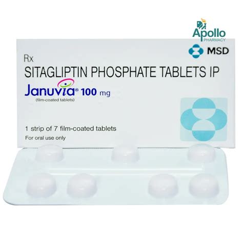 Buy Januvia 100 mg Tablet online | Uses, Side Effects, Price and ...