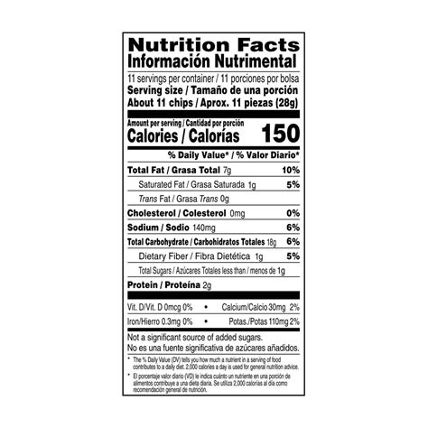 Buy Tostitos Tortilla Chips Salsa Verde Flavored 11 Oz from Dollar ...