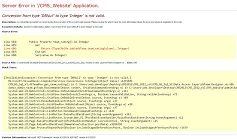 Image result for Dbtypefromobj Could Not Be Found