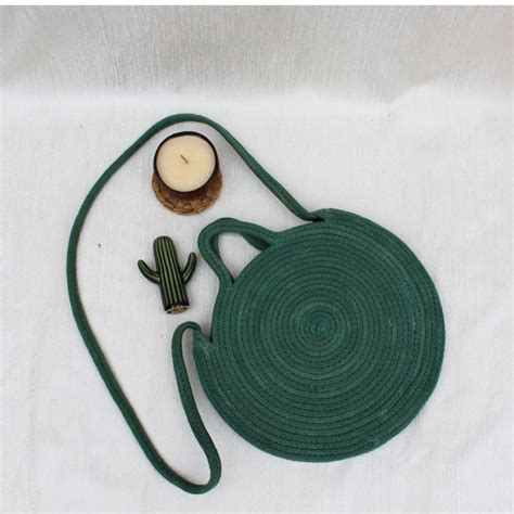 ONEarth - Green & Round Sling Bag