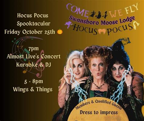 Hocus Pocus Spooktacular, 161 Norris Rd, Swansboro, NC, 25 October 2024 ...