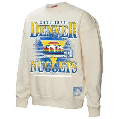 Mitchell & Ness NBA Denver Nuggets Oversprayed Pullover Sweatshirt | Belk