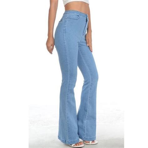 Baby Blue Bootcut Flare Jeans – Offduty India