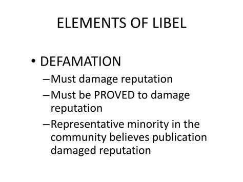 Image result for Libel Examples