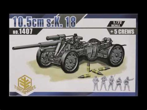 10,5cm sK 18 with Crew, Toxso Model 1407 (2015)