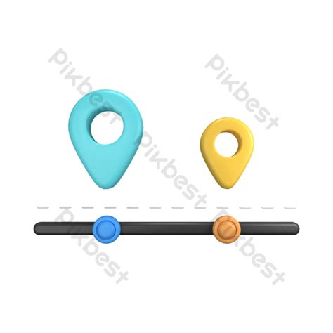 3D Map Pin PNG File 的图像结果