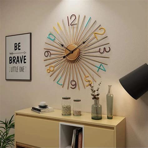 Buy Spikes Wall Clock | Spikes Wall Clock Online | Writings On The Wall