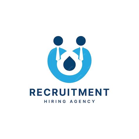 Recruitment agency logo design creative minimal modern concept ...