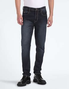 FLYING MACHINE Tapered Fit Men Dark Blue Jeans - Buy FLYING MACHINE ...