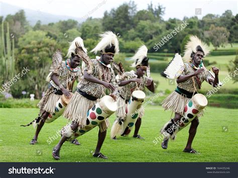 Nanyuki, Kenya-October 17: A Group Of People Performs African ...
