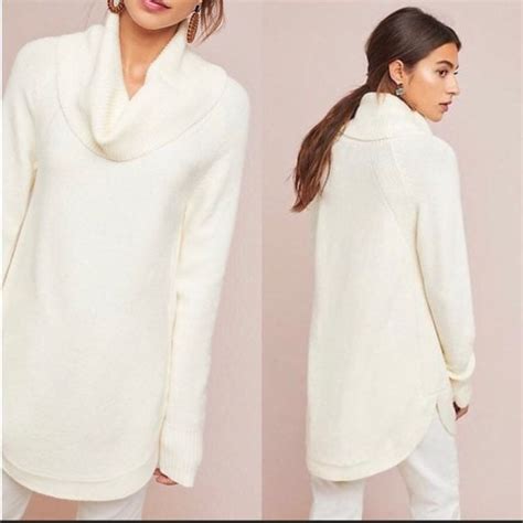 Anthropologie brenta cowlneck sweater Cowl neck