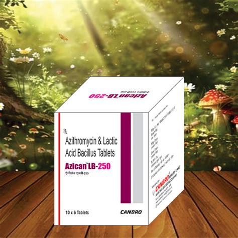 AZICAN-LB 250 Tablets Canbro Healthcare