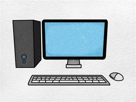 How to Draw a Cartoon Computer 的图像结果