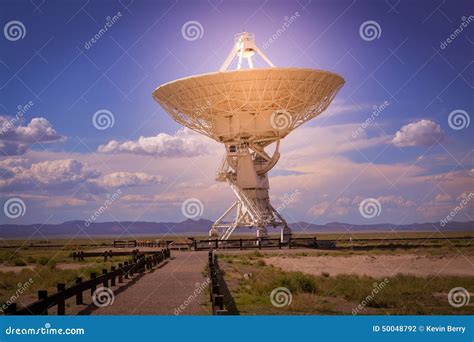The Famous VLA Very Large Array Near Socorro New Mexico Stock Photo ...