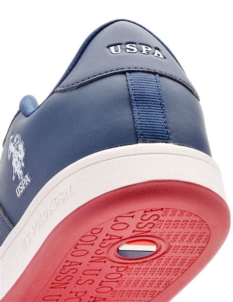 Men Gael Navy Retro Court Sneakers – U.S. Polo Assn. India