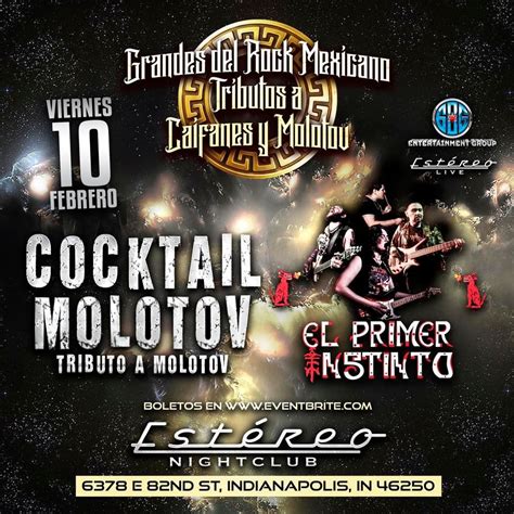 Grandes del Rock Mexicano-Tributos a CAIFANES Y MOLOTOV, Estereo ...