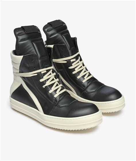 Black Rick Owens Geobasket | SVD